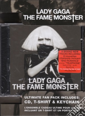 Lady Gaga - The Fame Monster (Ultimate Fan Pack) (Cd Juniors Girls Medium T-Shirt & Keychain) cd musicale di Lady Gaga