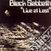 Black Sabbath - Live At Last cd