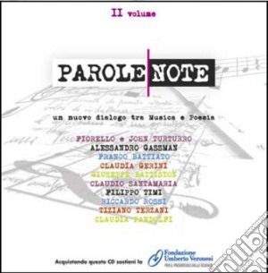 Parole note-ii volume cd musicale di Artisti Vari