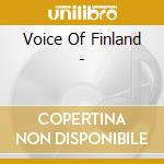 Voice Of Finland - cd