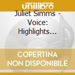 Juliet Simms - Voice: Highlights From Season 2 cd