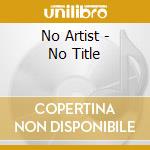 No Artist - No Title cd