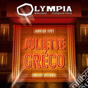 Juliette Greco - Olympia 1991 (2 Cd) cd musicale di Greco, Juliette