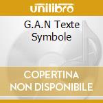 G.A.N Texte Symbole