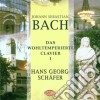Johann Sebastian Bach - Schafer Hans Georg - Johann Sebastian Bach - Das Wohltemperierte Clavier 1 (2 Cd) cd
