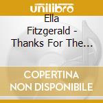Ella Fitzgerald - Thanks For The Memory (2 Cd) cd musicale di Ella Fitzgerald