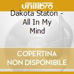 Dakota Staton - All In My Mind cd