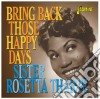 Sister Rosetta Tharpe - Bring Back Those Happy Days cd