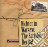 Alexander Scriabin - Richter In Warsaw: The Scriabin Recital cd