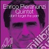 Enrico Pieranunzi - Don't Forget The Poet cd