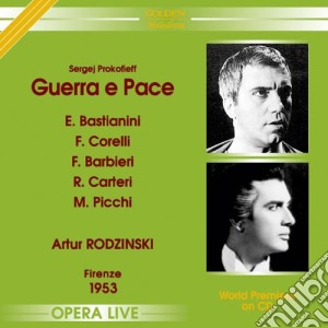 Sergei Prokofiev - War And Peace- Firenze 1953 (2 Cd) cd musicale di Prokofieff