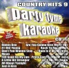 Party Tyme Karaoke: Country Hits 9 cd