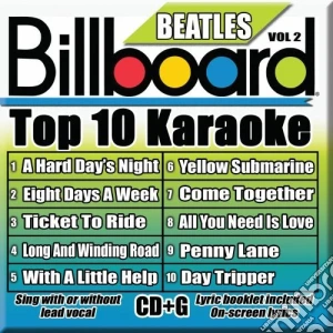 Billboard Top 10 Karaoke: Beatles 2 / Various cd musicale