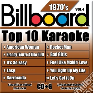 Billboard Top 10 Karaoke: 1970'S Vol.4 cd musicale