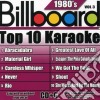 Billboard Top 10 Karaoke: 1980's Vol. 3 / Various cd