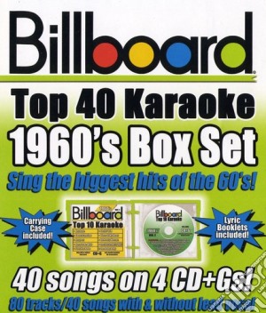 Billboard Top 40 Karaoke: 1960's Box Set / Various (4 Cd) cd musicale
