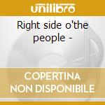 Right side o'the people - cd