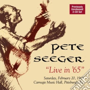 Pete Seeger - Live In 65' cd musicale di SEEGER PETE