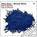 Sauer / Wollny - Don't Explain - Live In Concert