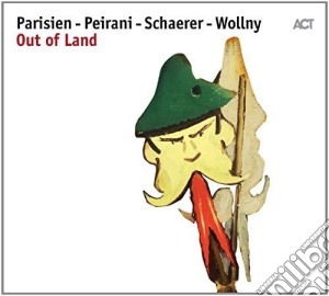 Parisien, Peirani, Schaerer & Wollny - Out Of Land cd musicale di Parisien peirani schaerer & wo