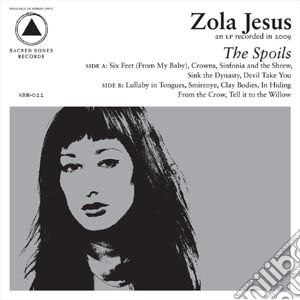 (LP Vinile) Zola Jesus - The Spoils (Smoke Vinyl) lp vinile di Zola Jesus