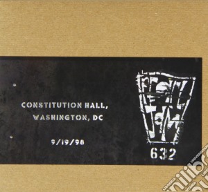 Pearl Jam - Official Bootleg: Constitution Hall Dc 9/19/98 cd musicale di Pearl Jam