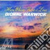 Dionne Warwick - Here Where There Is Love cd
