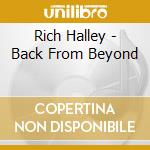 Rich Halley - Back From Beyond cd