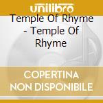 Temple Of Rhyme - Temple Of Rhyme cd