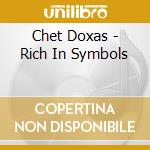 Chet Doxas - Rich In Symbols cd