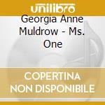 Georgia Anne Muldrow - Ms. One cd musicale di MULDROW GEORGIA ANNE