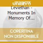 Leviethan - Monuments In Memory Of Nothing So Far cd