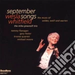 Wesla Whitfield - September Songs cd