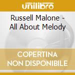 Russell Malone - All About Melody cd musicale di Russell Malone