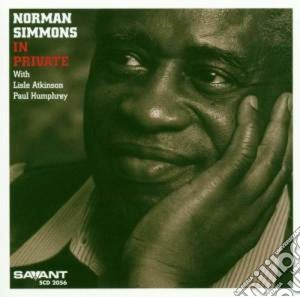 Norman Simmons - In Private cd musicale di Simmons Norman