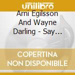 Arni Egilsson And Wayne Darling - Say What!!? cd