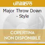 Major Throw Down - Style cd