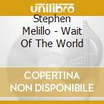 Stephen Melillo - Wait Of The World cd