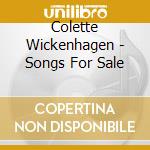 Colette Wickenhagen - Songs For Sale cd