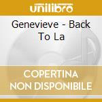 Genevieve - Back To La cd