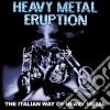 Heavy Metal Eruption - The Italian Way Of Heavy Metal cd