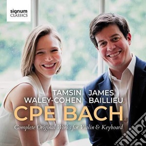 Carl Philipp Emanuel Bach - Complete Original Works For Violin & Keyboard (3 Cd) cd musicale
