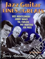 Jamey Aebersold - Jazz Guitar Lines Of The Greats cd