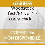 Woodstock fest.'81 vol.1 - corea chick dejohnette jack konitz lee cd