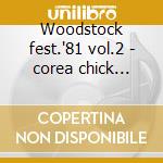 Woodstock fest.'81 vol.2 - corea chick dejohnette jack metheny pat cd