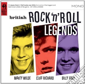 British Rock & Roll Legends / Various (3 Cd) cd musicale di Various Artists