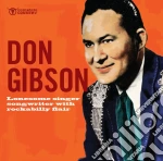 Don Gibson - Lonesome Singer Songwriter cd