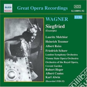 Richard Wagner - Siegfried (estratti) (2 Cd) cd musicale di Richard Wagner