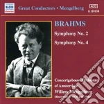 Johannes Brahms - Symphony No.2, N.4 Op.98 cd