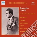 Beniamino Gigli - Gigli Edition Vol.5: New York 1927-28 cd